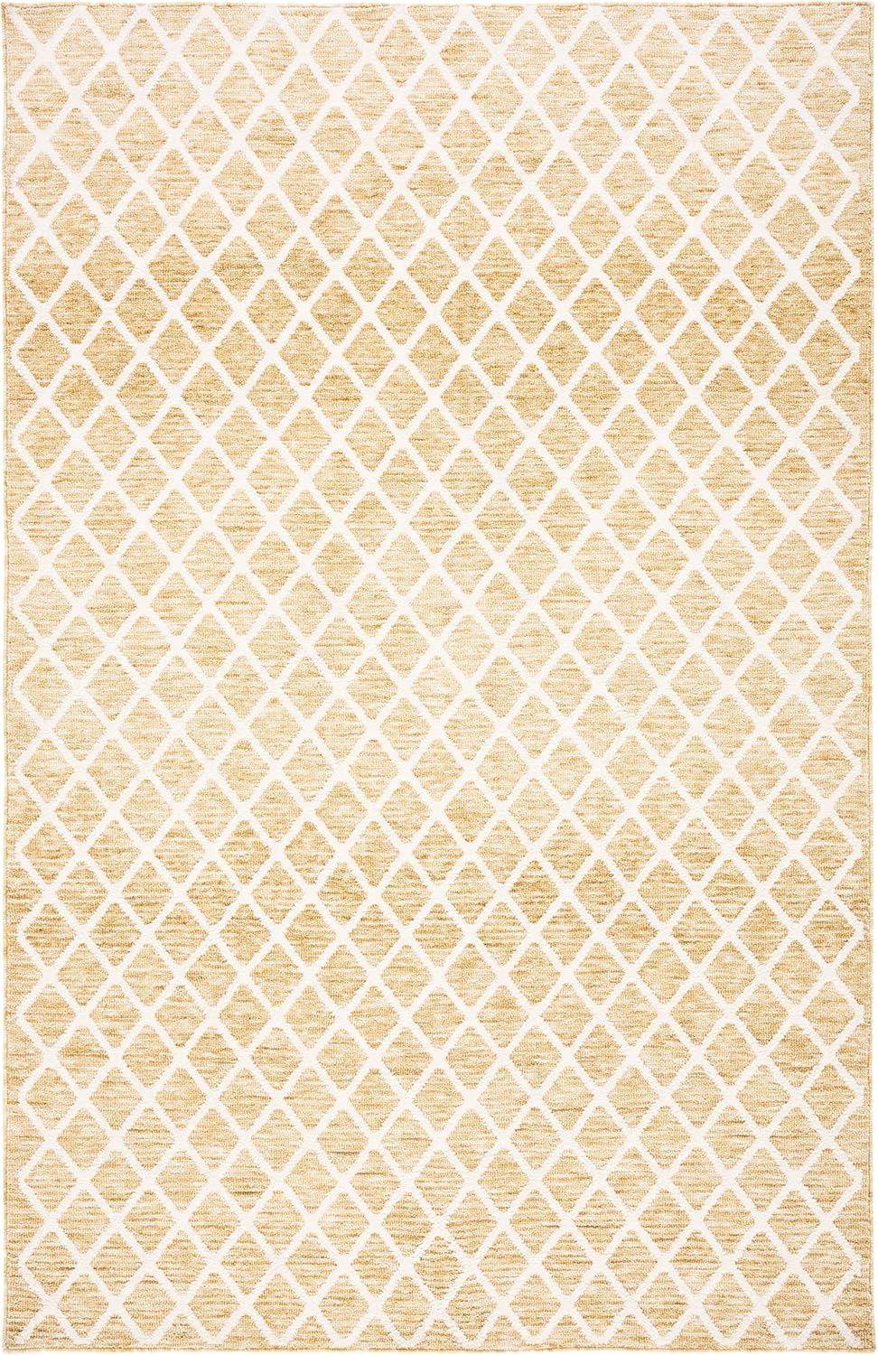 image:imageSAFAVIEH Washable Rug Easy Care Collection 5 x 8 Gold amp Ivory Easy to Clean Ideal for Living Room Bedroom Dining Space ECR113DGoldIvory