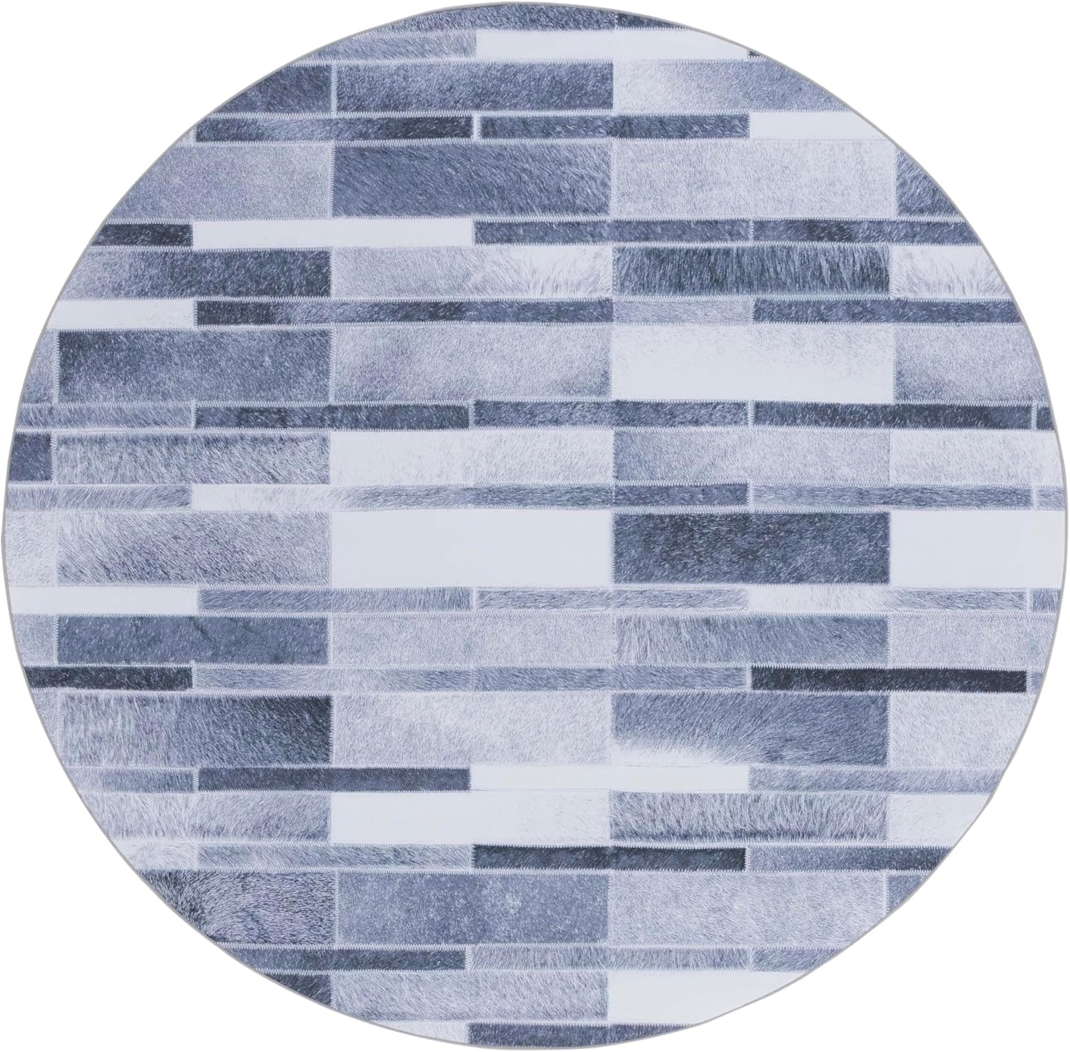 image:imageSAFAVIEH Washable Rug Faux Hide Collection 5 x 8 Grey amp Ivory Slip Resistant Modern Printed Pattern Ideal for Living Room Bedroom Home Office Dining Space FAH513FGreyIvory