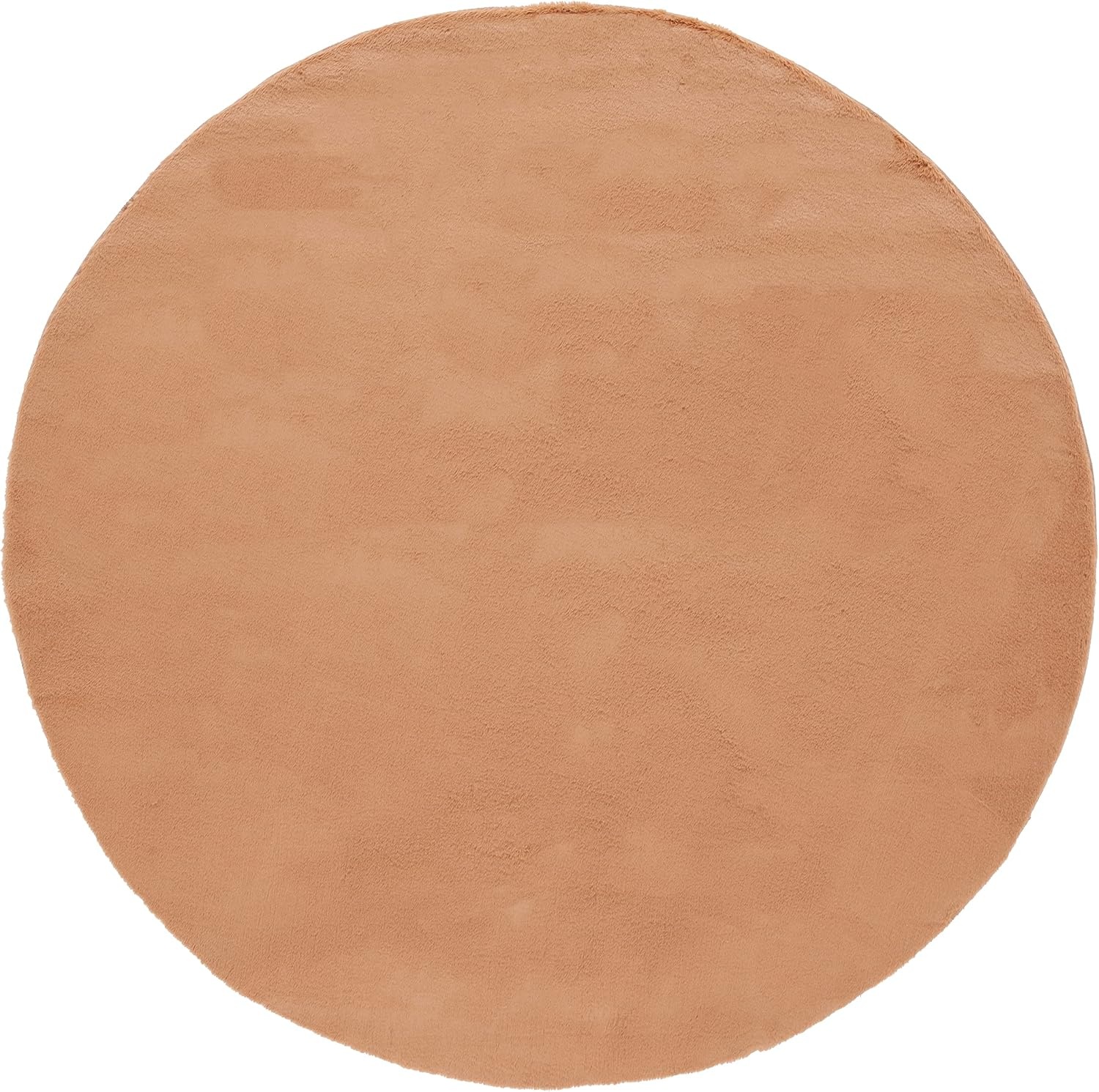 image:imageSAFAVIEH Washable Rug Faux Rabbit Fur Shag Collection 5 x 7 Beige Slip Resistant amp Easy Cleaning Ideal for Living Room Bedroom Kids Playroom Nursery Dining Space FRF500BBrown