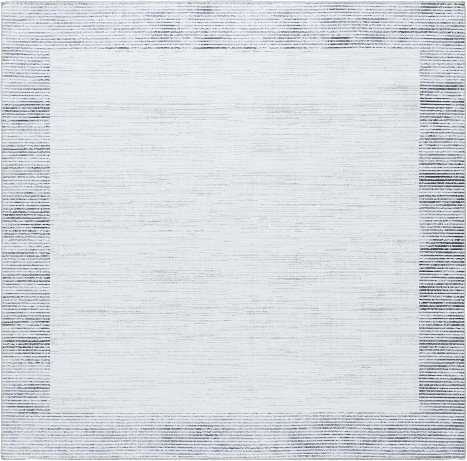 image:imageSAFAVIEH Washable Rug Malibu Collection 5 x 8 Ivory amp Grey Slip Resistant amp Easy Cleaning Ideal for Living Room Bedroom Home Office Nursery Kids Playroom Dining Space MBU823AIvoryGrey