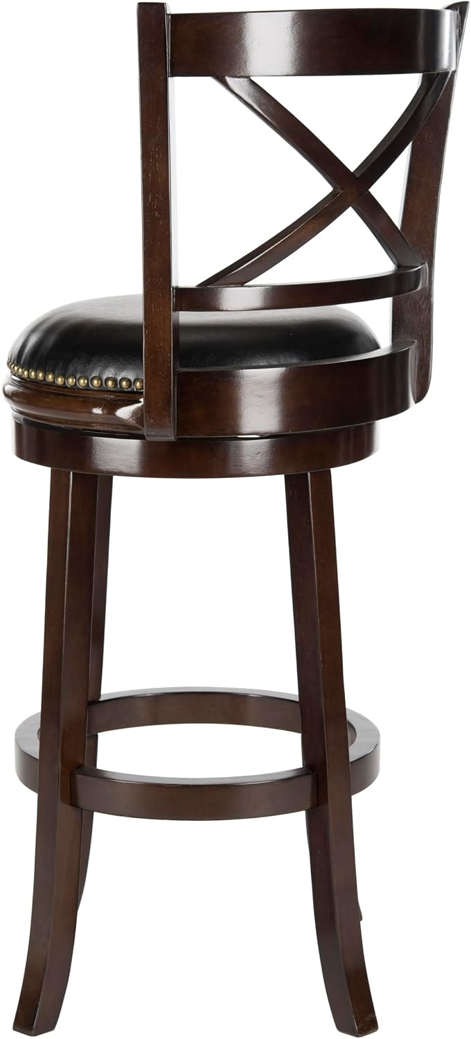 image:imageSafavieh Home Collection Butler Cappuccino 29inch Bar Stool