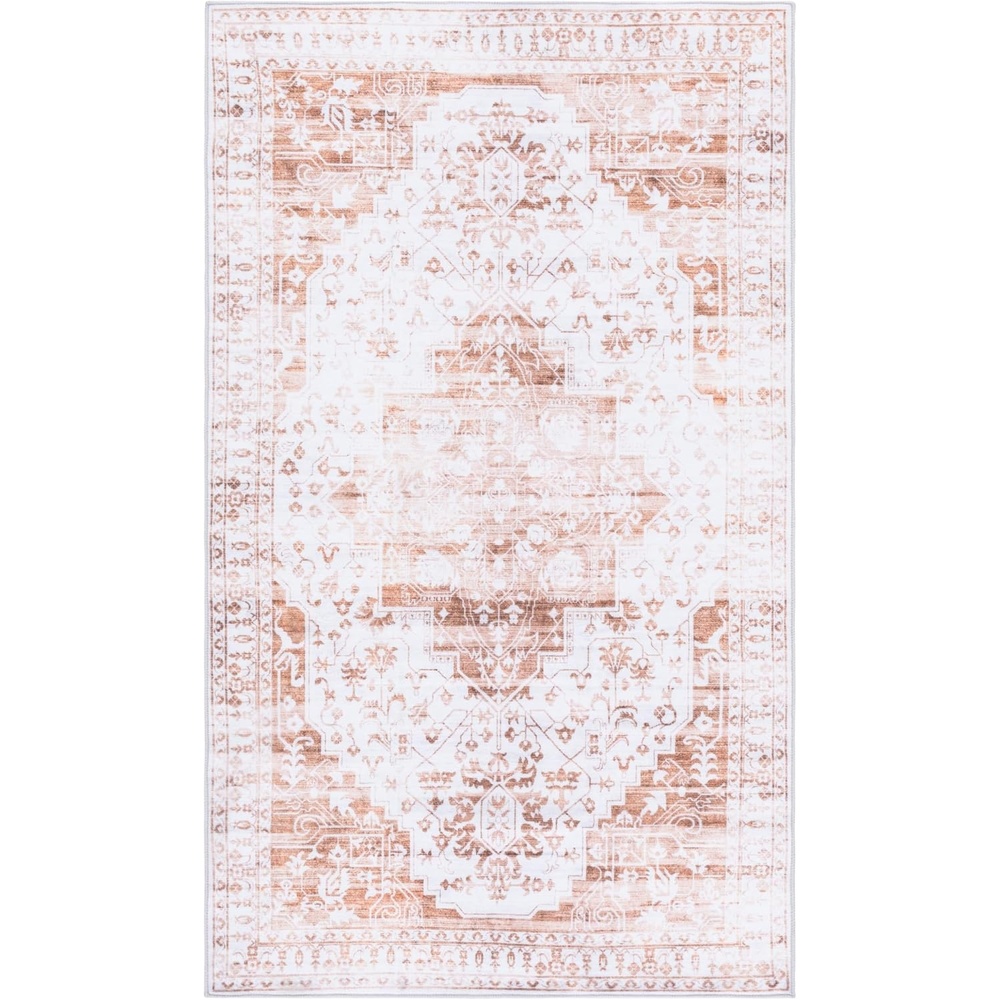 image:imageMartha Stewart x SAFAVIEH Machine Washable Area Rug Collection 5 x 7 Beige amp Gold Slip Resistant amp Easy Cleaning Ideal for Ideal for Living Room Bedroom Dining Space MSRW127BBeigeGold