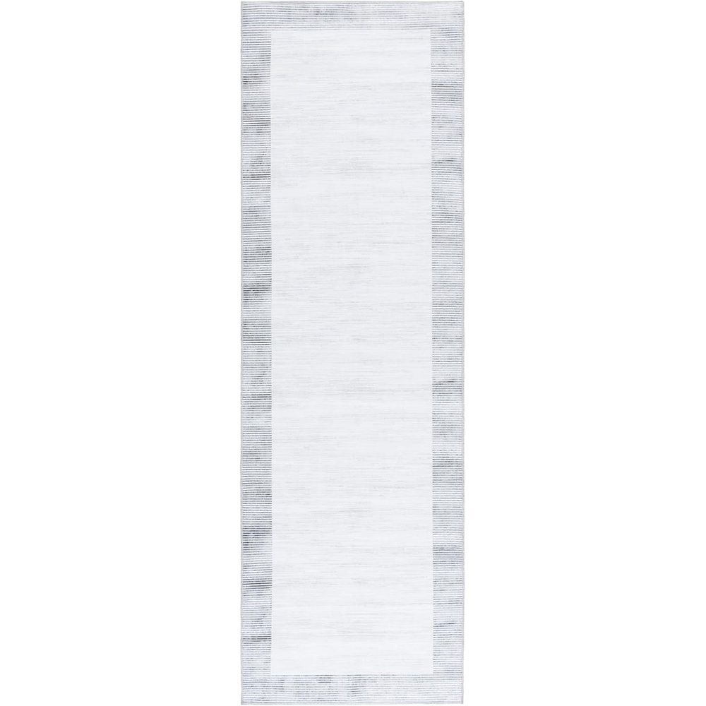 image:imageSAFAVIEH Washable Rug Malibu Collection 5 x 8 Ivory amp Grey Slip Resistant amp Easy Cleaning Ideal for Living Room Bedroom Home Office Nursery Kids Playroom Dining Space MBU823AIvoryGrey