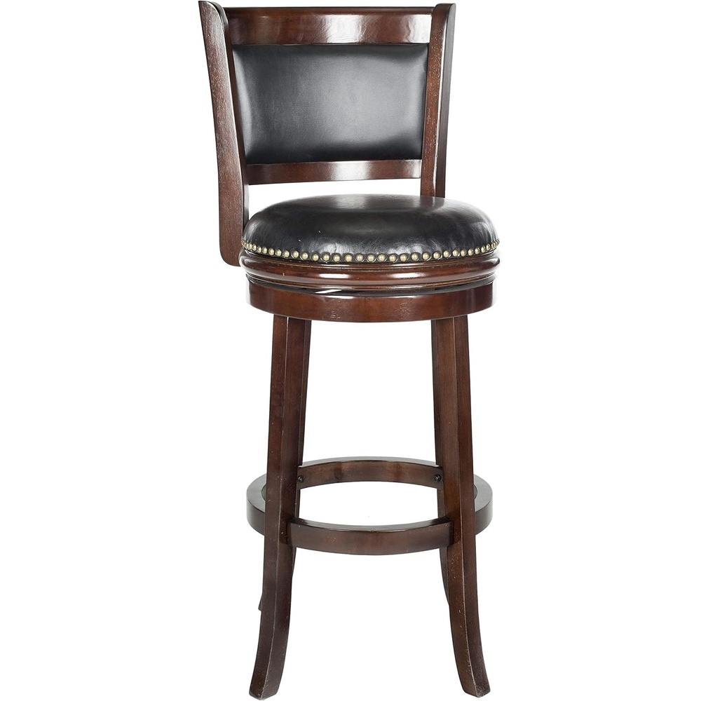 image:imageSafavieh Home Collection Brockway Cappuccino 29inch Bar Stool