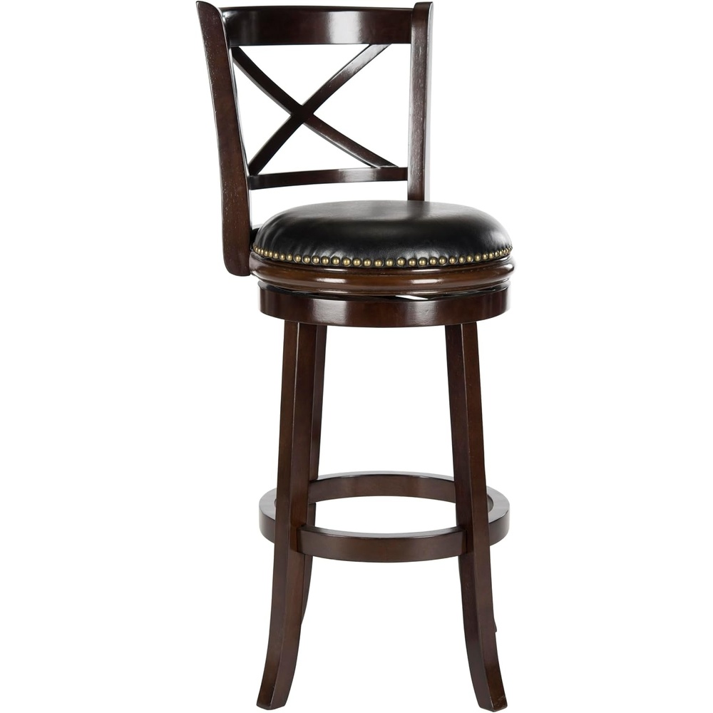 image:imageSafavieh Home Collection Butler Cappuccino 29inch Bar Stool
