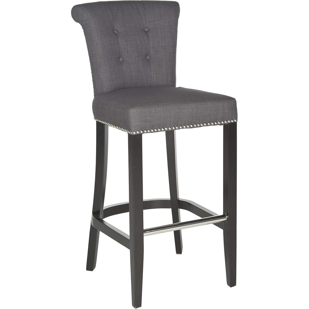 image:imageSafavieh Hudson Collection Addo Ring Charcoal and Espresso 297inch Bar StoolCharcoal
