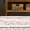 Martha Stewart x SAFAVIEH Machine Washable Area Rug Collection – 5′ x 7′, Beige & Gold, Slip Resistant & Easy Cleaning, Ideal for Ideal for Living Room, Bedroom, Dining Space (MSRW127B)(Beige/Gold)