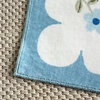 Martha Stewart x SAFAVIEH Machine Washable Area Rug Collection – 5′ x 8′, Ivory & Light Blue, Slip Resistant & Easy Cleaning, Ideal for Ideal for Living Room, Bedroom, Dining Space (MSRW198A)(Ivory/Light Blue)