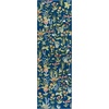 Martha Stewart x SAFAVIEH Machine Washable Area Rug Collection – 5′ x 8′, Navy & Gold, Slip Resistant & Easy Cleaning, Ideal for Ideal for Living Room, Bedroom, Dining Space (MSRW192N)(Navy/Gold)