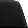 SAFAVIEH Home Collection Pierro Black Faux Leather/Gold Adjustable Gas Lift Bar Stool(Black / Brushed Nickle)