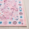 SAFAVIEH Washable Rug Arizona Collection – 5′ x 8′, Beige & Pink, Slip Resistant & Easy to Clean, Ideal for Living Room, Bedroom, Home Office, Dining Space (ARZ315B)(Beige/Pink)