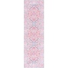 SAFAVIEH Washable Rug Arizona Collection – 5′ x 8′, Beige & Pink, Slip Resistant & Easy to Clean, Ideal for Living Room, Bedroom, Home Office, Dining Space (ARZ315B)(Beige/Pink)