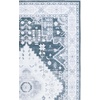 SAFAVIEH Washable Rug Arizona Collection – 5′ x 8′, Grey Green & Ivory, Slip Resistant & Easy to Clean, Ideal for Living Room, Bedroom, Home Office, Dining Space (ARZ107F)(Grey Green/Ivory)