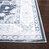 SAFAVIEH Washable Rug Arizona Collection – 5′ x 8′, Grey Green & Ivory, Slip Resistant & Easy to Clean, Ideal for Living Room, Bedroom, Home Office, Dining Space (ARZ107F)(Grey Green/Ivory)