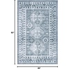 SAFAVIEH Washable Rug Arizona Collection – 8′ x 10′, Grey Green & Ivory, Slip Resistant & Easy to Clean, Ideal for Living Room, Bedroom, Home Office, Dining Space (ARZ108F)(Grey Green/Ivory)