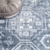 SAFAVIEH Washable Rug Arizona Collection – 8′ x 10′, Grey Green & Ivory, Slip Resistant & Easy to Clean, Ideal for Living Room, Bedroom, Home Office, Dining Space (ARZ108F)(Grey Green/Ivory)