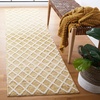 SAFAVIEH Washable Rug Easy Care Collection – 5′ x 8′, Gold & Ivory, Easy to Clean, Ideal for Living Room, Bedroom, Dining Space (ECR113D)(Gold/Ivory)