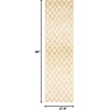 SAFAVIEH Washable Rug Easy Care Collection – 5′ x 8′, Gold & Ivory, Easy to Clean, Ideal for Living Room, Bedroom, Dining Space (ECR113D)(Gold/Ivory)