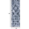 SAFAVIEH Washable Rug Faux Hide Collection – 5′ x 8′, Grey & Dark Grey, Slip Resistant, Modern Printed Pattern, Ideal for Living Room, Bedroom, Home Office, Dining Space (FAH550G)(Grey/Dark Grey)