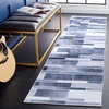 SAFAVIEH Washable Rug Faux Hide Collection – 5′ x 8′, Grey & Ivory, Slip Resistant, Modern Printed Pattern, Ideal for Living Room, Bedroom, Home Office, Dining Space (FAH513F)(Grey/Ivory)