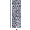 SAFAVIEH Washable Rug Faux Hide Collection – 5′ x 8′, Ivory & Black, Slip Resistant, Printed Leopard Pattern, Ideal for Living Room, Bedroom, Home Office, Dining Space (FAH505A)(Ivory/Black)