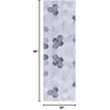 SAFAVIEH Washable Rug Faux Hide Collection – 5′ x 8′, Ivory & Grey, Slip Resistant, Modern Printed Pattern, Ideal for Living Room, Bedroom, Home Office, Dining Space (FAH546A)(Ivory/Grey)
