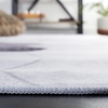 SAFAVIEH Washable Rug Faux Hide Collection – 5′ x 8′, Ivory & Grey, Slip Resistant, Modern Printed Pattern, Ideal for Living Room, Bedroom, Home Office, Dining Space (FAH546A)(Ivory/Grey)