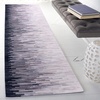 SAFAVIEH Washable Rug Faux Hide Collection – 5′ x 8′, Ivory & Grey, Slip Resistant, Modern Printed Pattern, Ideal for Living Room, Bedroom, Home Office, Dining Space (FAH514A)(Ivory/Grey)