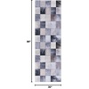 SAFAVIEH Washable Rug Faux Hide Collection – 5′ x 8′, Light Grey & Grey, Slip Resistant, Western Rustic Decor, Printed Pattern, Ideal for Living Room, Bedroom, Home Office, Dining Space (FAH519F)(Beige/Grey)
