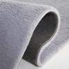 SAFAVIEH Washable Rug Faux Rabbit Fur Shag Collection – 5′ x 7′, Beige, Slip Resistant & Easy Cleaning, Ideal for Living Room, Bedroom, Kids Playroom, Nursery, Dining Space (FRF500B)(Light Grey)