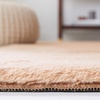 SAFAVIEH Washable Rug Faux Rabbit Fur Shag Collection – 5′ x 7′, Beige, Slip Resistant & Easy Cleaning, Ideal for Living Room, Bedroom, Kids Playroom, Nursery, Dining Space (FRF500B)(Beige)