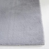 SAFAVIEH Washable Rug Faux Rabbit Fur Shag Collection – 5′ x 7′, Beige, Slip Resistant & Easy Cleaning, Ideal for Living Room, Bedroom, Kids Playroom, Nursery, Dining Space (FRF500B)(Light Grey)