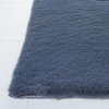SAFAVIEH Washable Rug Faux Rabbit Fur Shag Collection – 5′ x 7′, Beige, Slip Resistant & Easy Cleaning, Ideal for Living Room, Bedroom, Kids Playroom, Nursery, Dining Space (FRF500B)(Dark Grey)