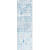 SAFAVIEH Washable Rug Malibu Collection – 5′ x 8′, Beige & Blue, Slip Resistant & Easy Cleaning, Ideal for Living Room, Bedroom, Home Office, Nursery, Kids Playroom, Dining Space (MBU944B)(Grey/Light Blue)