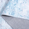 SAFAVIEH Washable Rug Malibu Collection – 5′ x 8′, Beige & Blue, Slip Resistant & Easy Cleaning, Ideal for Living Room, Bedroom, Home Office, Nursery, Kids Playroom, Dining Space (MBU944B)(Grey/Light Blue)