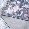 SAFAVIEH Washable Rug Malibu Collection – 5′ x 8′, Beige & Turquoise, Slip Resistant & Easy Cleaning, Ideal for Living Room, Bedroom, Home Office, Nursery, Kids Playroom, Dining Space (MBU943B)(Plum/Black)