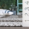 SAFAVIEH Washable Rug Outdoor Braided Collection – 6′ x 9′ Oval, Brown & Light Brown, Handmade & Reversible, Non-Shedding & Easy to Clean, Ideal for Patio, Backyard, Mudroom (BRD318S)(Ivory/Black)