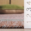 SAFAVIEH Washable Rug Outdoor Braided Collection – 6′ x 9′ Oval, Brown & Light Brown, Handmade & Reversible, Non-Shedding & Easy to Clean, Ideal for Patio, Backyard, Mudroom (BRD318S)(Brown/Grey Pink)