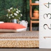 SAFAVIEH Washable Rug Outdoor Braided Collection – 6′ x 9′ Oval, Brown & Light Brown, Handmade & Reversible, Non-Shedding & Easy to Clean, Ideal for Patio, Backyard, Mudroom (BRD318S)(Brown/Light Brown)