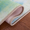 SAFAVIEH Washable Rug Paint Brush Collection – 3’3″ x 5’3″, Blue & Ivory, Slip Resistant & Easy to Clean, Ideal for Living Room, Bedroom, Nursery, Kids Playroom, Dining Space (PTB107M)(Blue/Ivory)