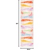 SAFAVIEH Washable Rug Paint Brush Collection – 5’5″ x 7’6″, Pink & Blue, Slip Resistant & Easy to Clean, Ideal for Living Room, Bedroom, Nursery, Kids Playroom, Dining Space (PTB173U)(Pink/Blue)