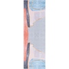 SAFAVIEH Washable Rug Tacoma Collection – 5′ x 8′, Beige & Blue, Slip Resistant & Easy to Clean, Ideal for Living Room, Bedroom, Home Office, Dining Space (TAC834B)(Beige/Blue)