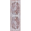 SAFAVIEH Washable Rug Tucson Collection – 5′ x 8′, Fuchsia & Purple, Slip Resistant & Easy to Clean, Ideal for Living Room, Bedroom, Dining Space (TSN206P)(Brown/Gold)