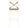 Safavieh American Homes Collection Eleanor Weathered Oak 30.7-inch Bar Stool(Antique White)
