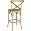 Safavieh American Homes Collection Eleanor Weathered Oak 30.7-inch Bar Stool(Oak)