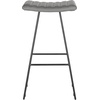 Safavieh Home Collection Akito Mid-Century Modern White 30-inch Bar Stool(Grey)