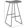 Safavieh Home Collection Akito Mid-Century Modern White 30-inch Bar Stool(Grey)