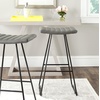 Safavieh Home Collection Akito Mid-Century Modern White 30-inch Bar Stool(Grey)