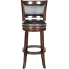Safavieh Home Collection Brockway Cappuccino 29-inch Bar Stool