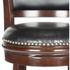 Safavieh Home Collection Brockway Cappuccino 29-inch Bar Stool